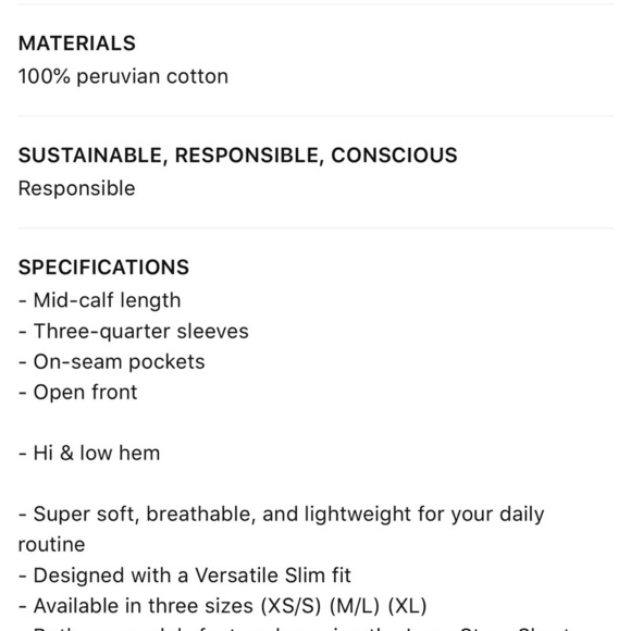 Long Story Short Duster​ - Picture 3 of 9